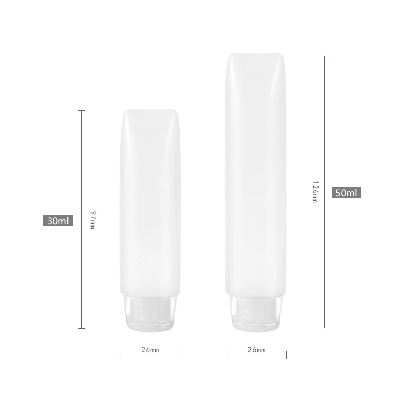 Ống Nhựa PE Nắp Lật Đựng Mỹ Phẩm/Kem Dưỡng Da/Mỹ Phẩm Mang Đi Du Lịch 30/50