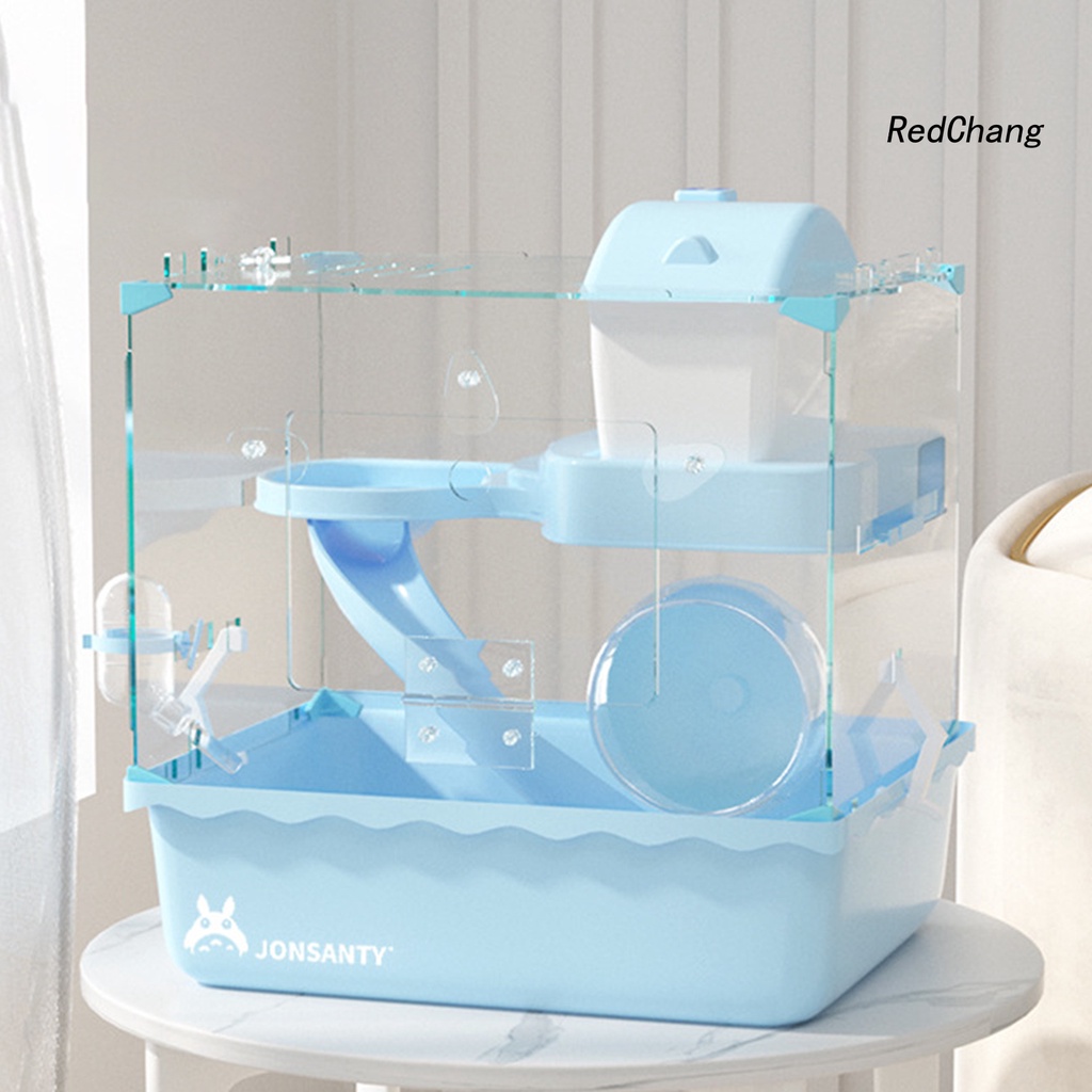 Lồng Nuôi Chuột Hamster Bằng Nhựa Trong Suốt Trang Trí