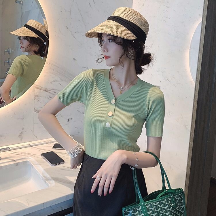 NRVP Áo khoác Cardigan dệt kim phong cách Hàn Quốc hợp thời trang