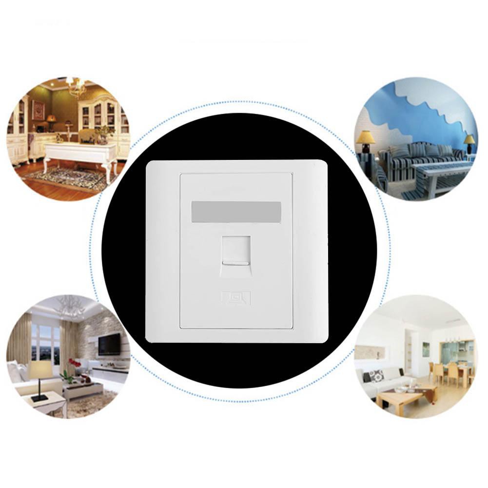 Ổ cắm điện thoại gắn tường tích hợp mạng LAN tiện dụng