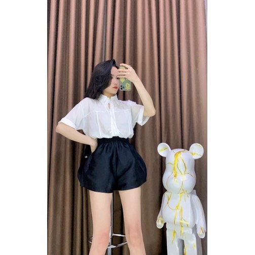 QUẦN SOOC NỮ CẠP CHUN ỐNG RỘNG CHẤT TACTA LÌ BÓNG HOT | BigBuy360 - bigbuy360.vn