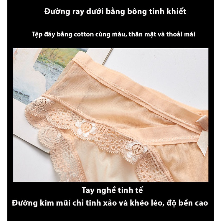[FREE SHIP] Giá Sỉ Quần Lót Nữ Phối Ren Cao Cấp Chính Hãng Loại 1