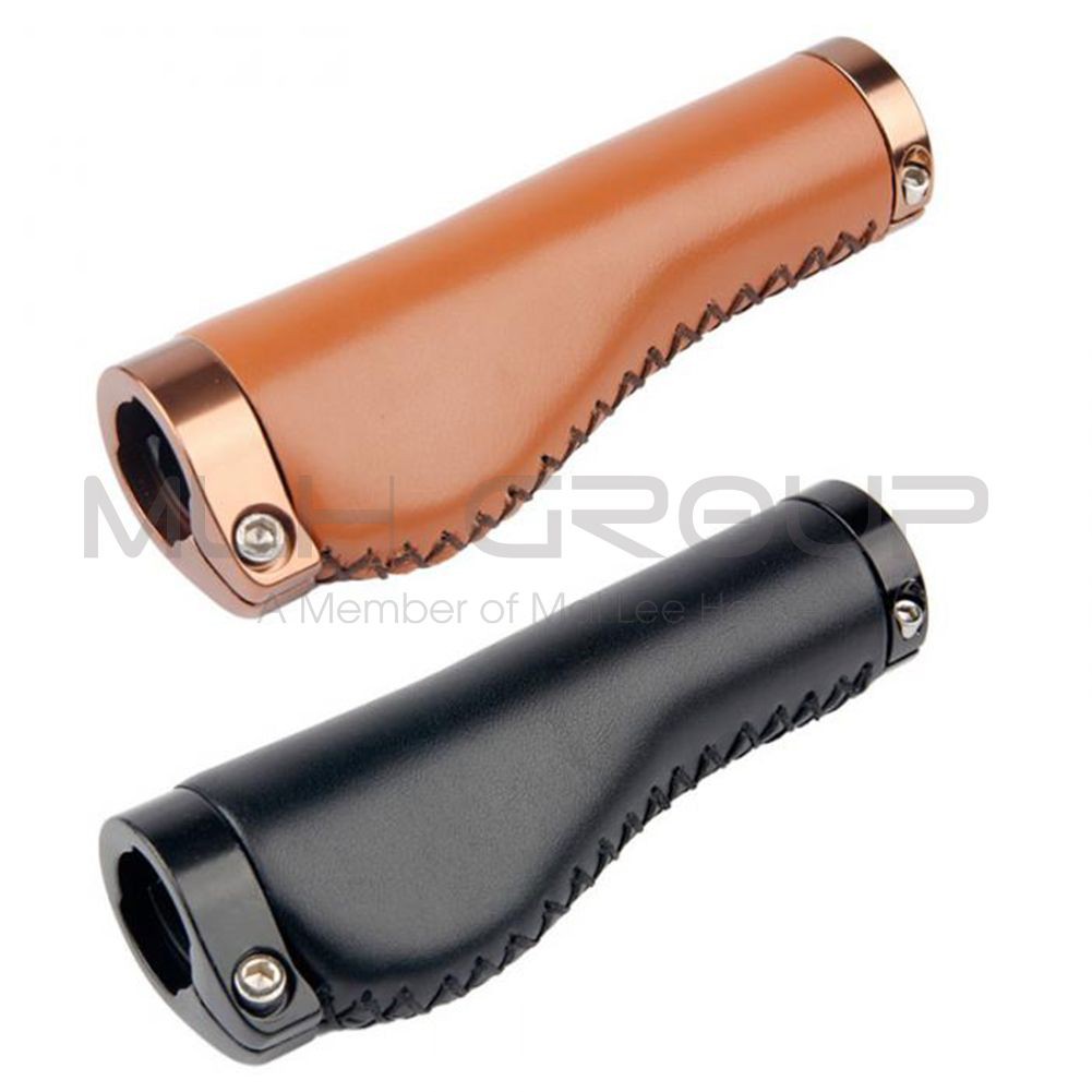 Tay Cầm Xe Đạp Tay Nắm Ghi Đông Chất Liệu Da PU Mềm Mại Thoải Mái Chống Trơn Trượt Chống Sốc MLH