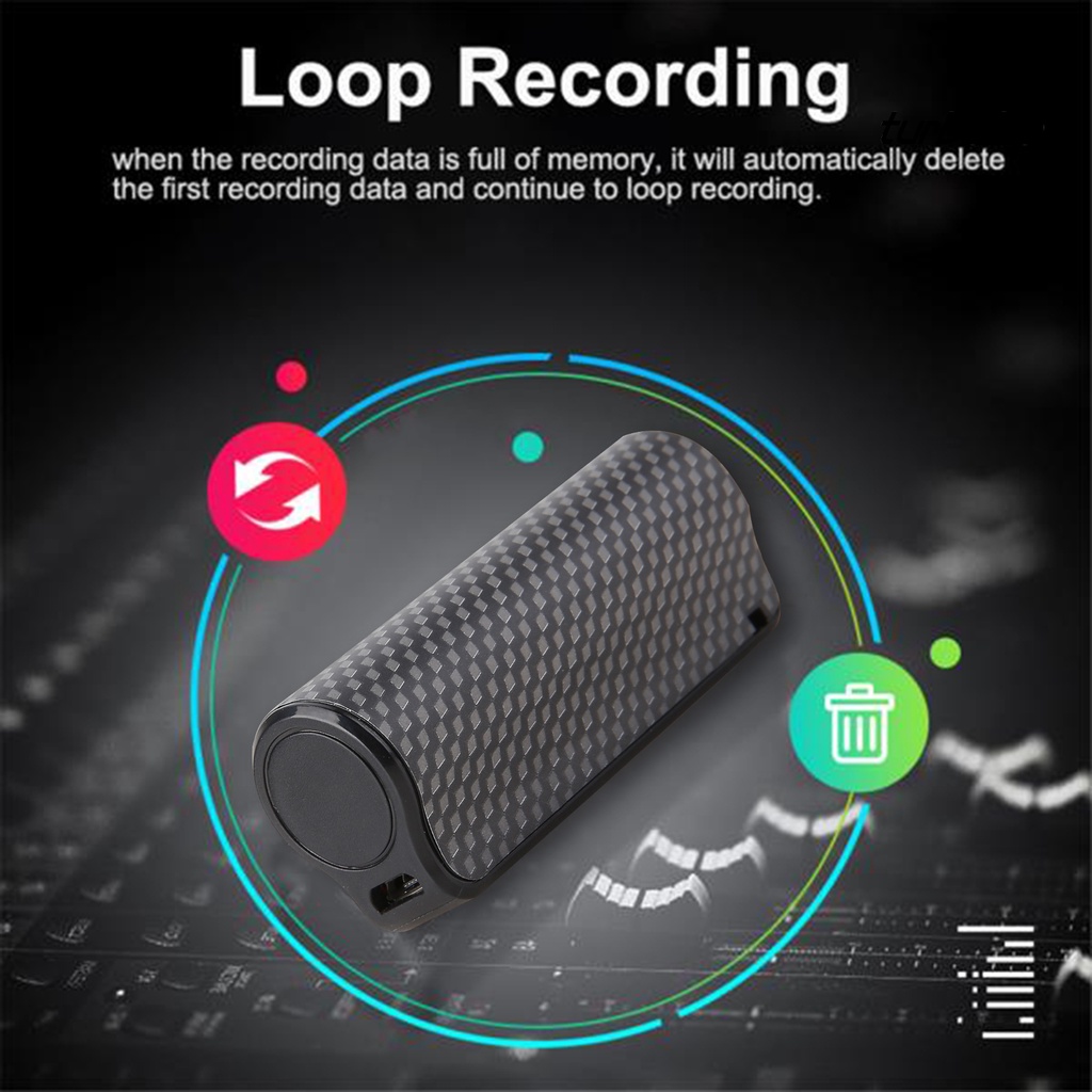 Thiết Bị Thu Âm Từ Tính Giảm Tiếng Ồn Turbobo Q70 8/16GB