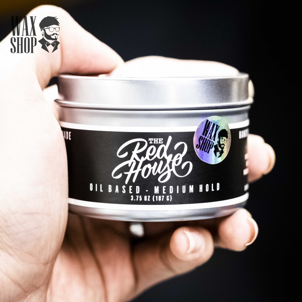 Sáp Vuốt Tóc The Red House Oil Based Medium Hold Pomade⚡[Chính Hãng]⚡Siêu Giữ Nếp tới 24 Tiếng, Tặng Kèm Pre-Styling Oil