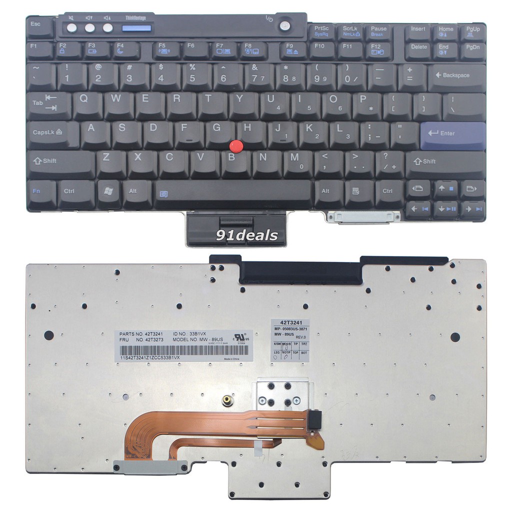 Bàn phím laptop Lenovo ThinkPad T60 T61 Z60T Z61 T400 R60 R61 W500 R400 R500 T500 W700