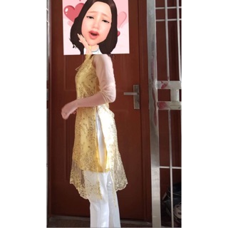 Set áo dài mẹ và bé