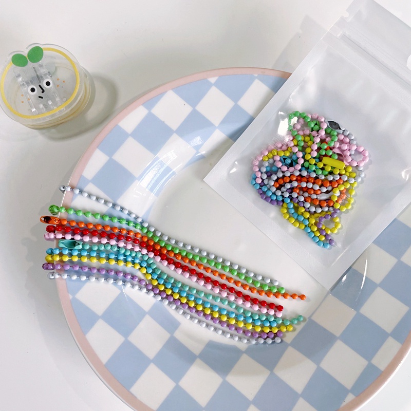 Móc Khóa Acrylic Trong Suốt Họa Tiết Dễ Thương DIY