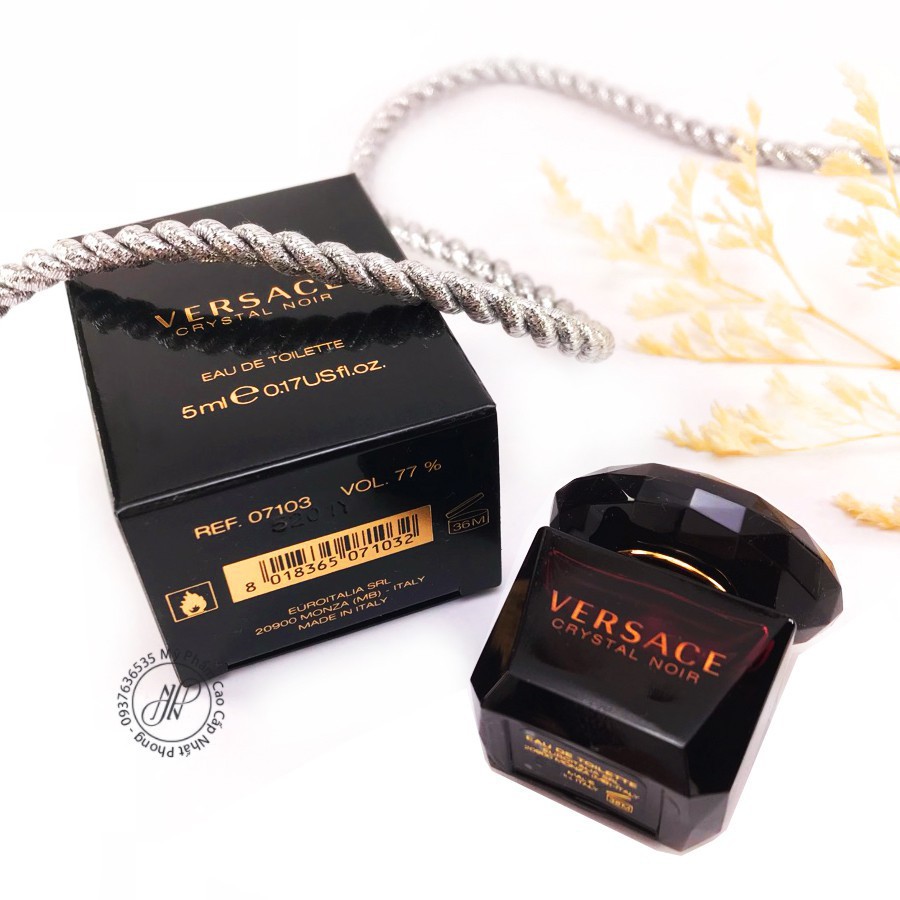 Nước hoa nữ VERSACE Crystal Noir EDT 5ml