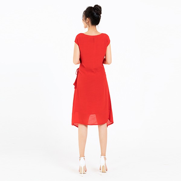 Đầm LAMER Rút Dây Eo Vai Chờm L63R20H087