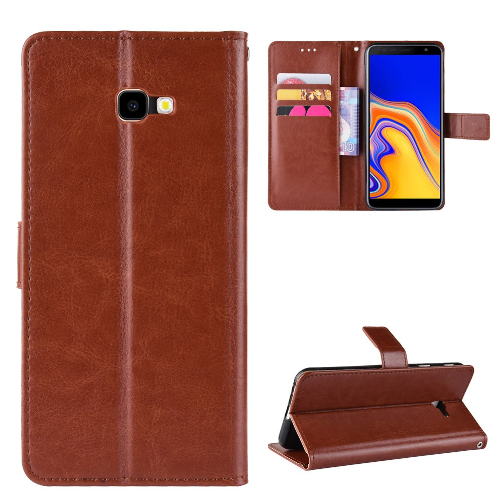 Bao da điện thoại nắp lật có ngăn đựng thẻ cho Samsung Galaxy J2 Core J4 Plus Prime J5 J6 J8 J7 Pro 2018 | BigBuy360 - bigbuy360.vn