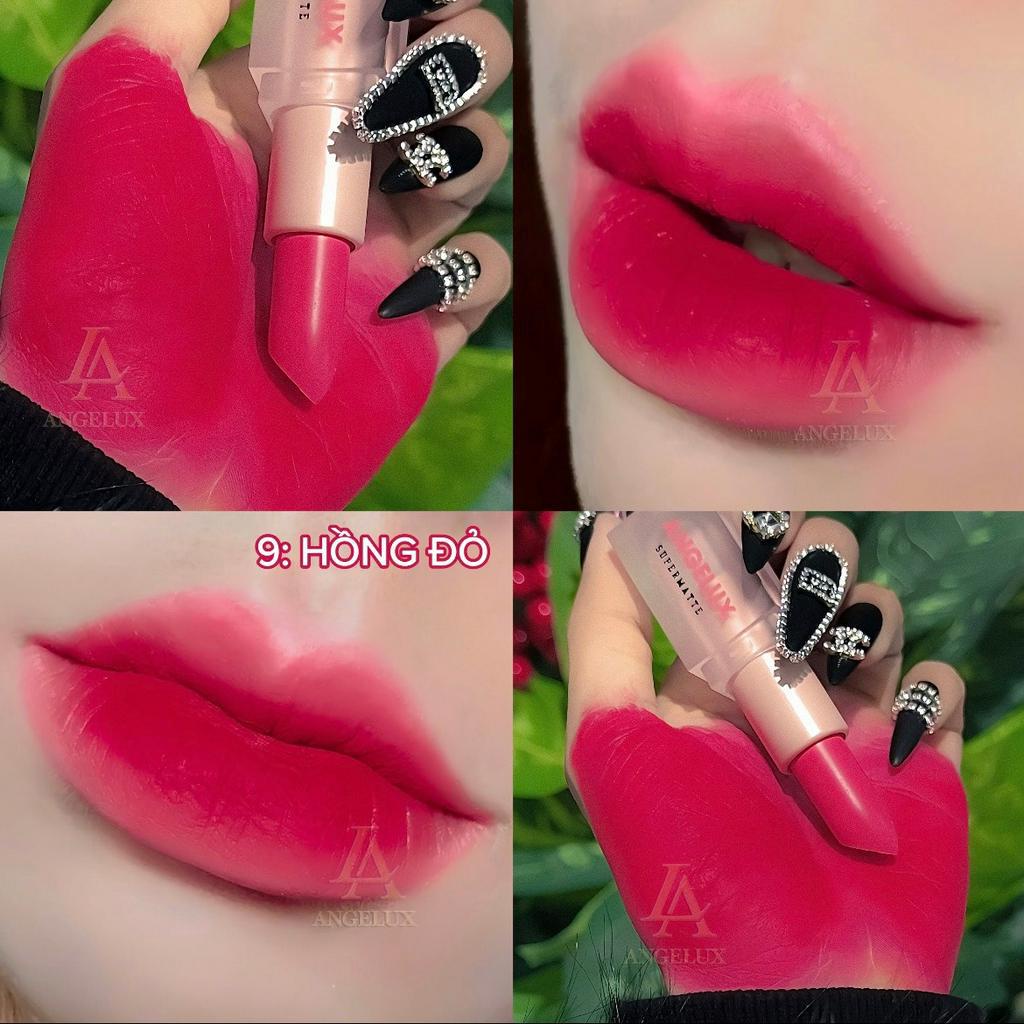 Son Thỏi, Sáp Mịn Lì ANGELUX 2023 Lip Color_Matte 3.5g