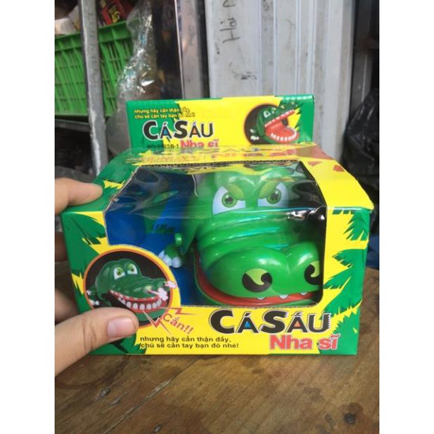 Trò chơi khám phá hàm răng cá sấu