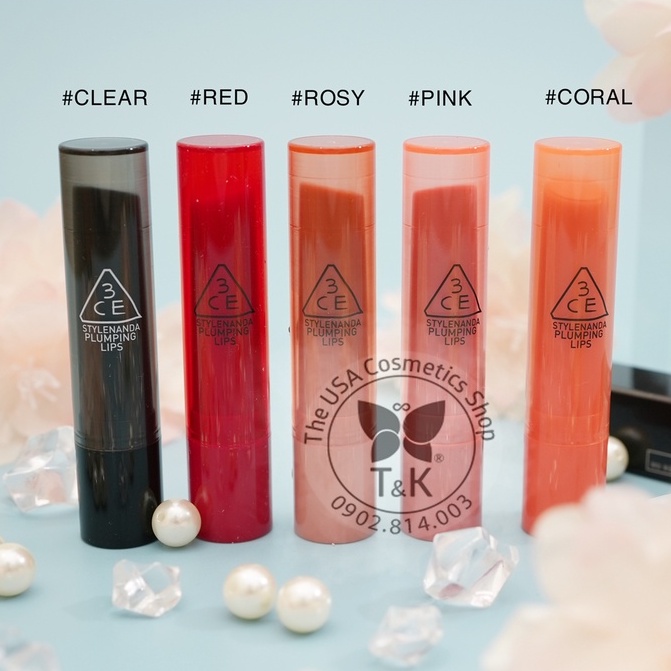 Son Bóng Thỏi 3CE PLUMPING LIPS