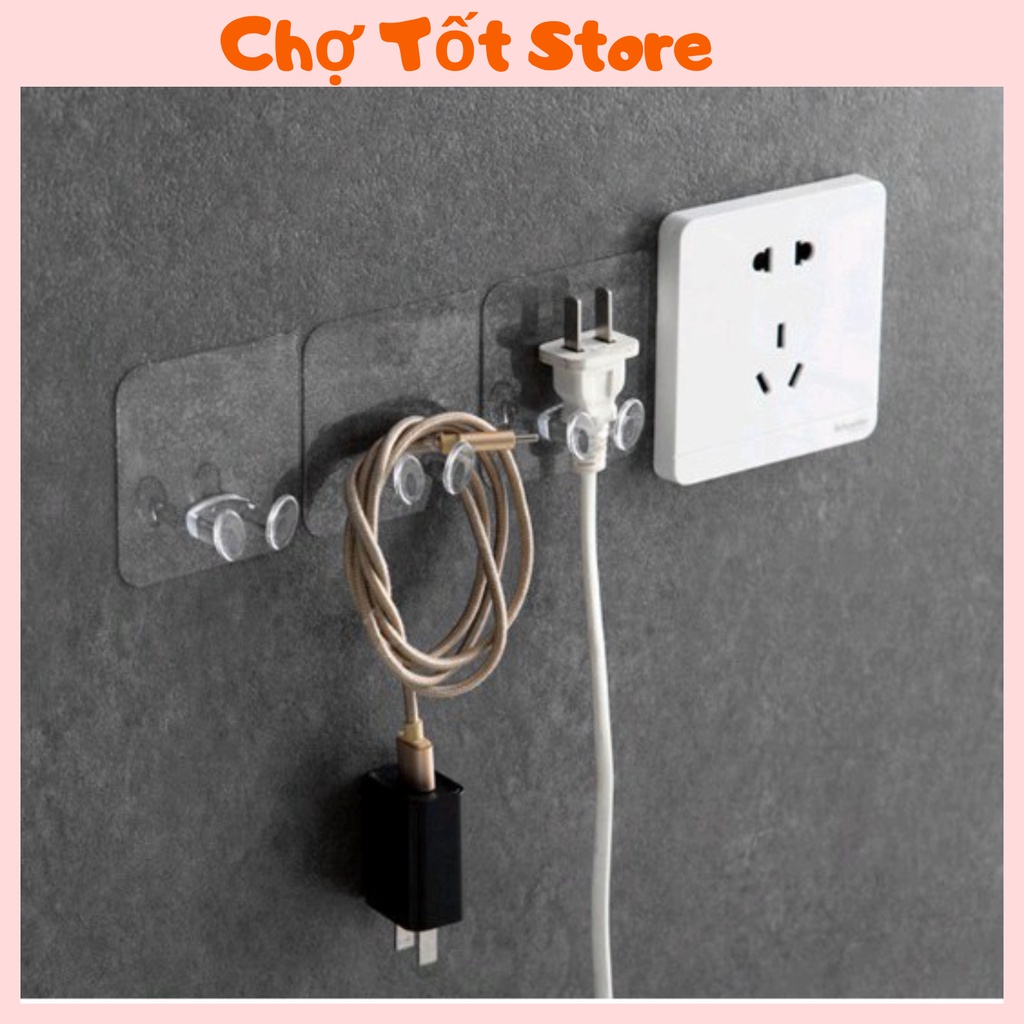 Móc Dán Tường Treo Phích Cắm Đa Chức Năng 88092 Chợ Tốt Store