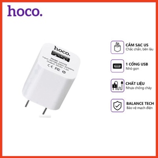 ☘️ Củ Sạc Nhanh Hoco UH102.(Chính Hãng) Tương Thích Cho Iphon Và Nhiều Thiết Bị Điện Thoại (Chất Lượng Hàng Đầu)