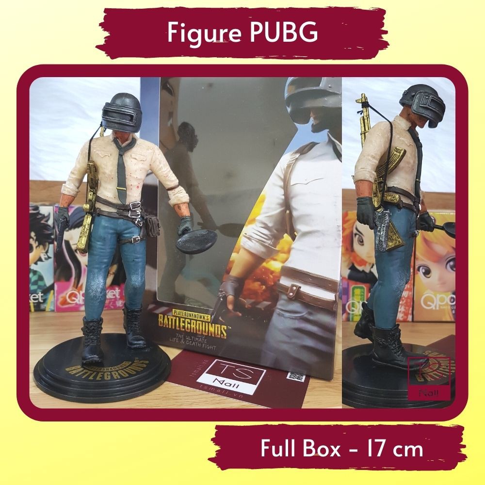 Mô Hình PUBG, Figure PUBG Mẫu Nam Cao 17 Cm Trang Trí PC, Bàn Làm Việc, Sưu Tầm Mô Hình