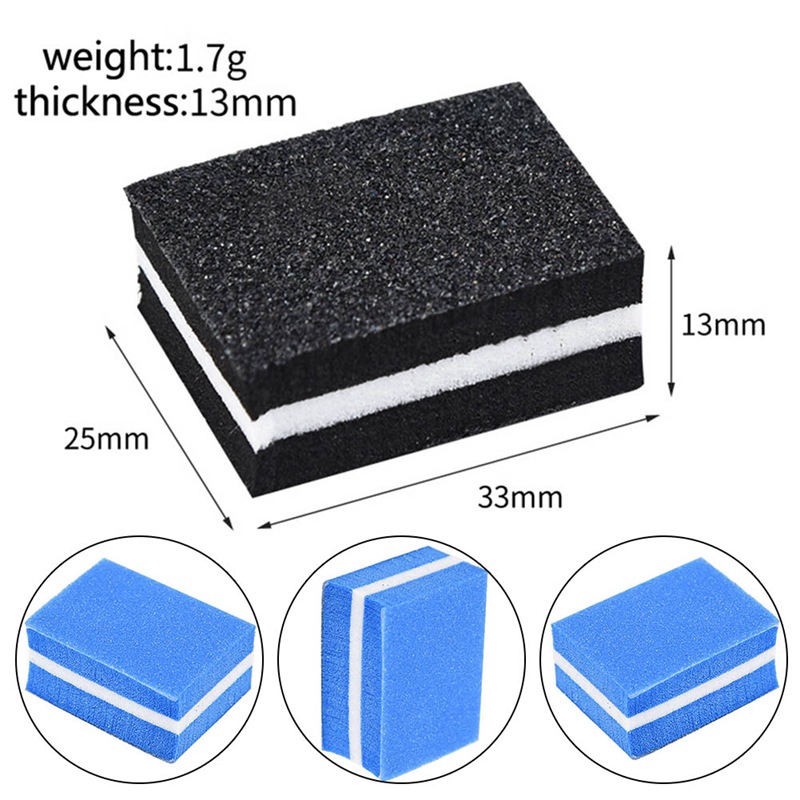 Set 10 Khối Xốp Dũa Móng Chuyên Nghiệp Tiện Dụng