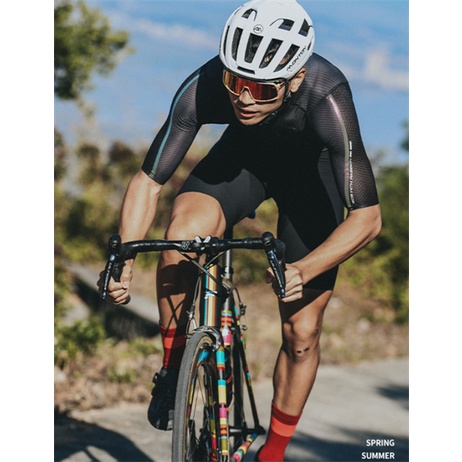 Áo đạp xe Monton ngắn tay Carbon Fiber
