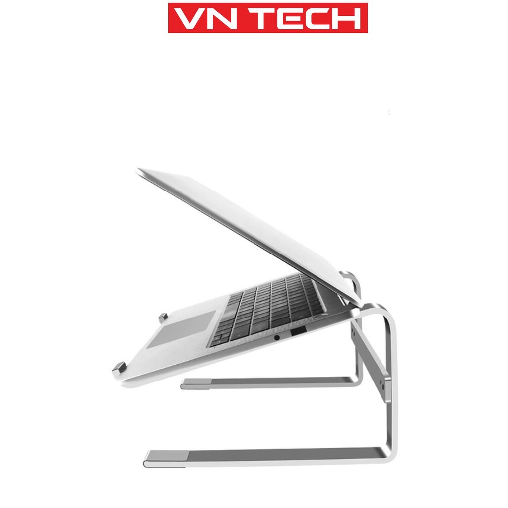 L210 - Giá đỡ nâng chiều cao máy tính xách tay bằng nhôm cho mọi size laptop macbook, 2 tầng.