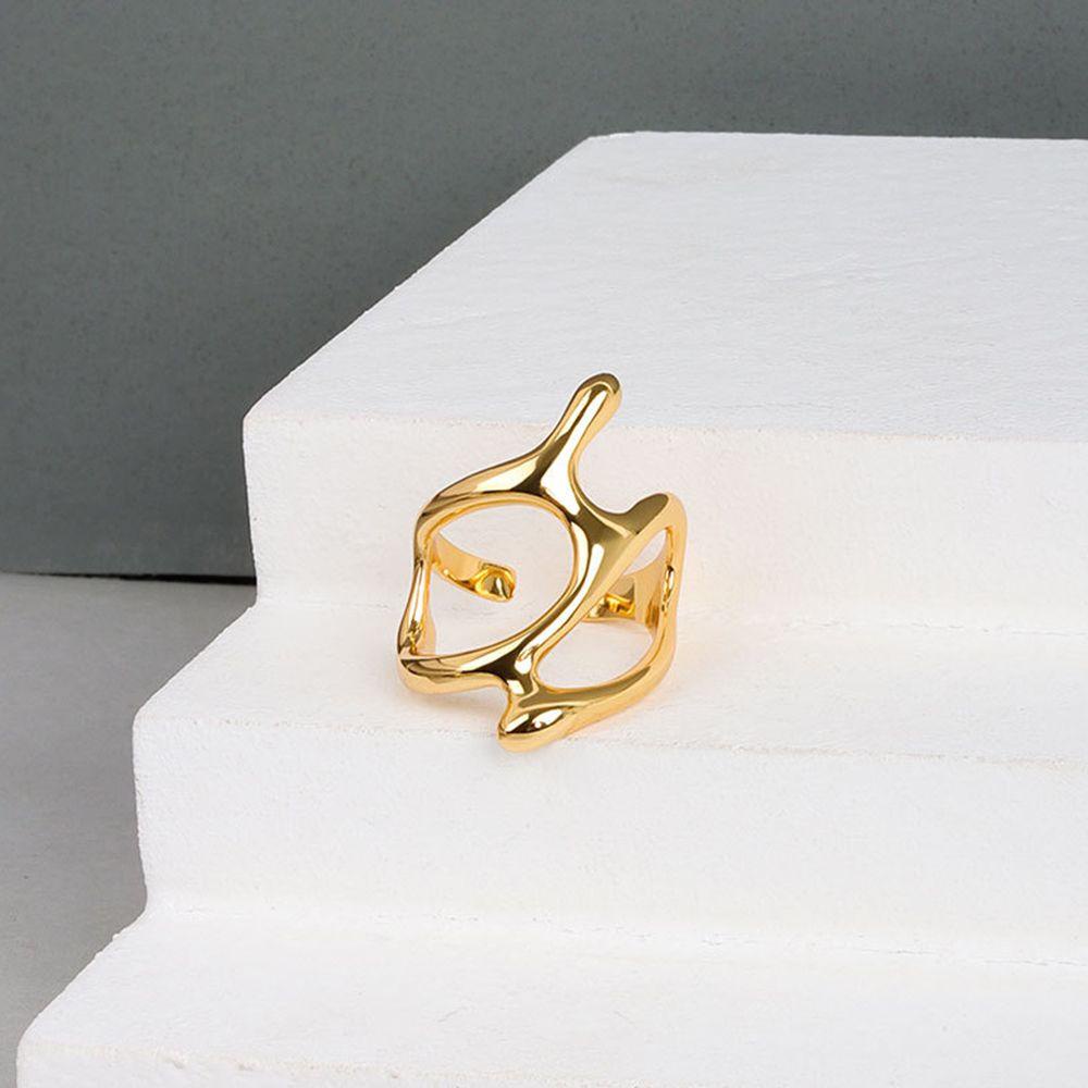 Nhẫn Hình Cành Rỗng Phong Cách Vintage Thời Trang|Nhẫn Thiết Kế Độc Đáo Phong Cách Đường Phố Cá Tính