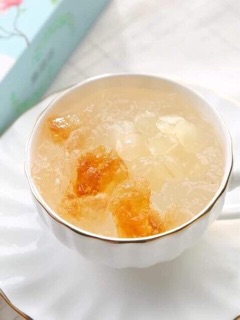 Hộp 10 gói chè dưỡng nhan (Tuyết yến + Nhựa đào + Bồ mễ)