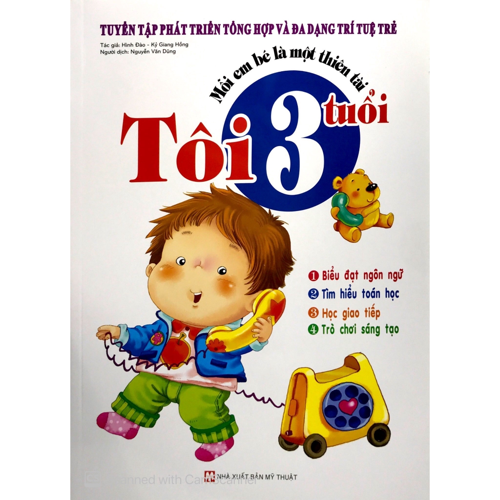 Sách - Mỗi Em Bé Là Một Thiên Tài - Tôi 3 Tuổi