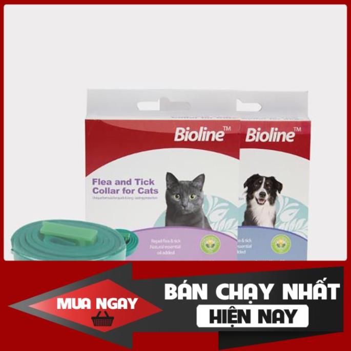 [❌GIÁ SỈ❌] vòng chống rận bioline cho chó mèo ❤️
