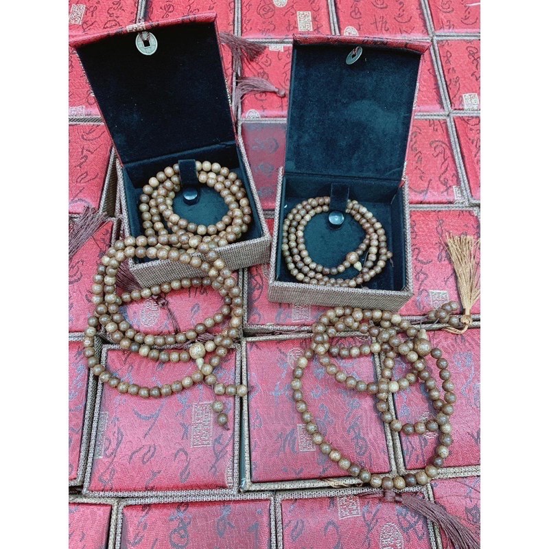 Vòng Trầm May Mắn Chính Hãng 100% 108 Viên - 108 Vi La Hán chuẩn thật loại 1