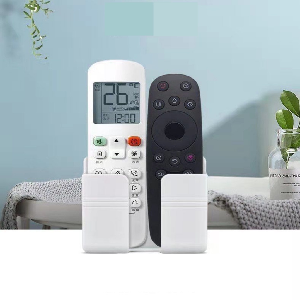 Giá đỡ điện thoại dán tường, kệ để remote, dây sạc, đồ dùng - KYWI SHOP
