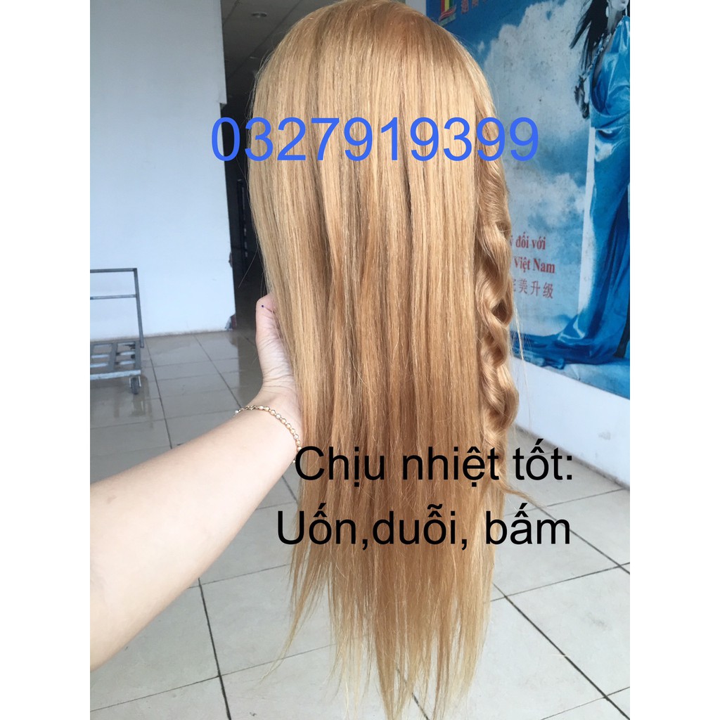 ✅FreeShip✅ Đầu manocanh học làm tóc , chịu nhiệt tốt MXX02