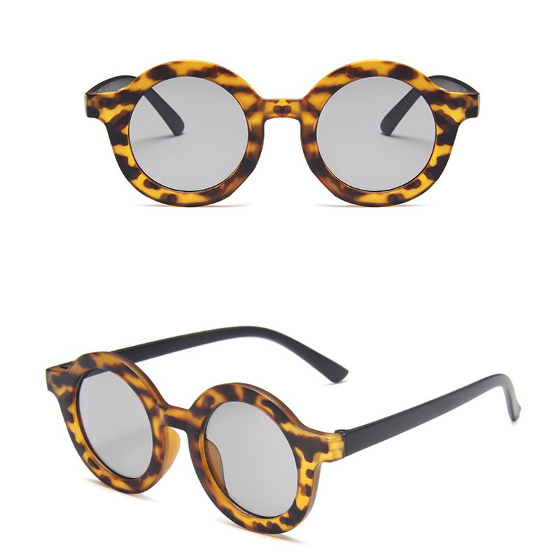 Kính Mát Gọng Tròn Nhiều Màu Thời Trang Cổ Điển Dành Cho Bé