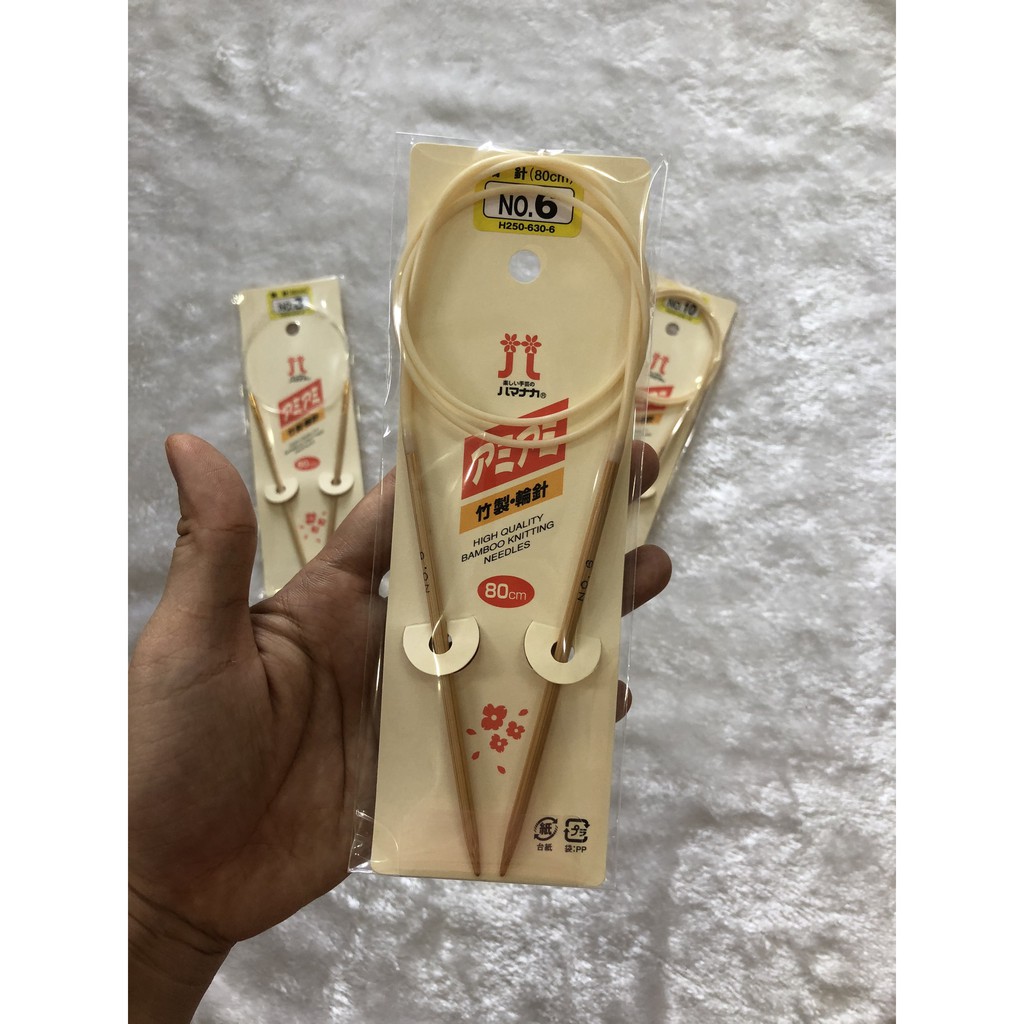 Kim đan vòng Hamanaka 40cm - 60cm - 80cm - 190k/ cây