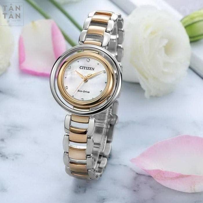 Đồng hồ nữ Citizen EM0666-89D-QUÀ TẶNG CHO CÁC CHỊ EM NHÂN DỊP 20/10[Bảo hành chính hãng-Giá cực ưu đãi]