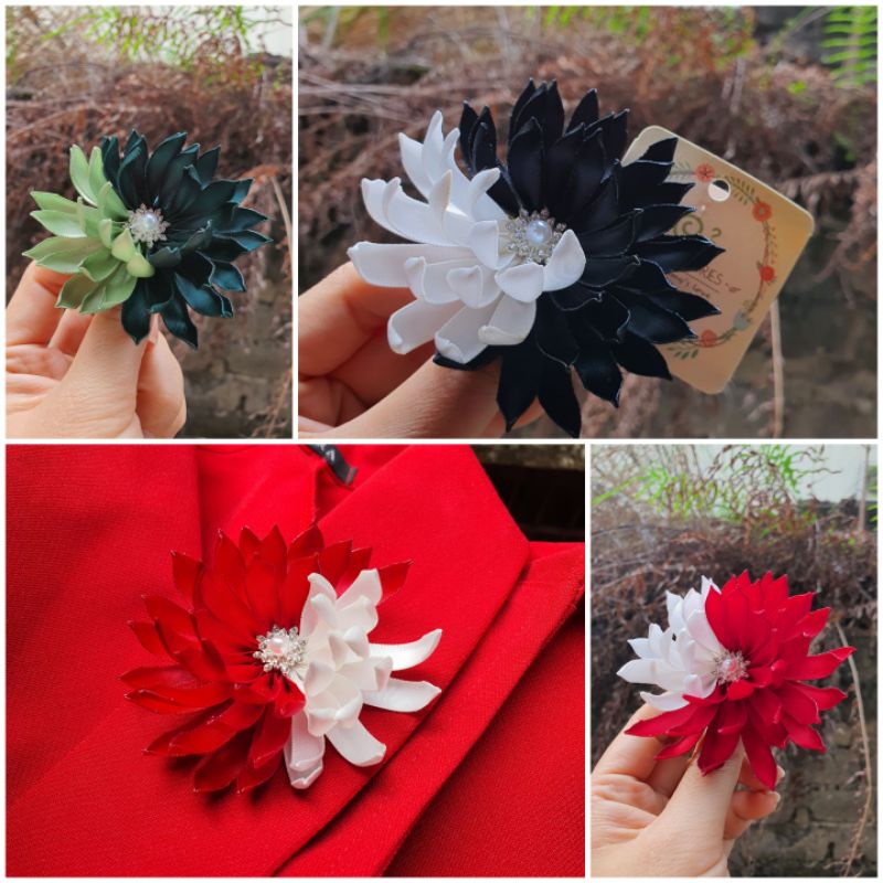 Hoa cúc cài áo handmade