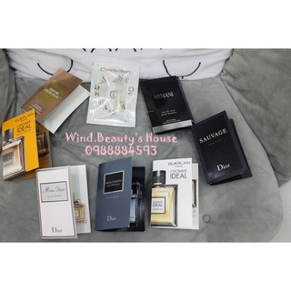 Vial nước hoa Charlotte, Tom Ford...