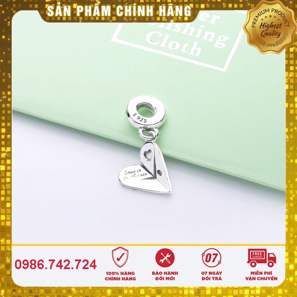 Charm bạc Pan chuẩn bạc S925 ALE Cao Cấp - Charm Bạc S925 ALE thích hợp để mix cho vòng bạc Pan - Mã sản phẩm DNJ037