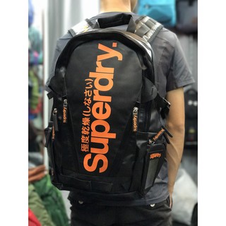 Balo Chống Thấm Nước Superdry Có Ngăn Đựng Laptop - Vải Dày, Nhiều Ngăn Quai Khóa Độ Bền Cao