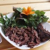 Đặc sản thịt gác bếp 