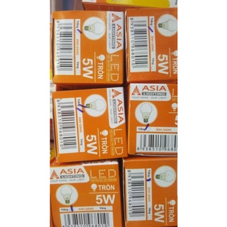 (SIÊU SALE XUÂN MỚI -  MUA 10 TẶNG 2) Combo 10 bóng LED Bulb  5w ASIA.