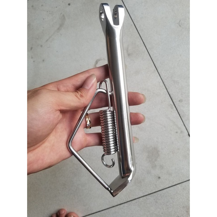 Chống nghiêng inox 304 đặc  tặng lò xo inox cho Exciter Vario Click Wave Dream  Airblade Sirius Winner Raider SH Vision