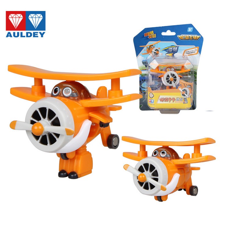 Super wings đồ chơi Máy bay mini biến hình đội bay siêu đẳng nhân vật Albert thông thái