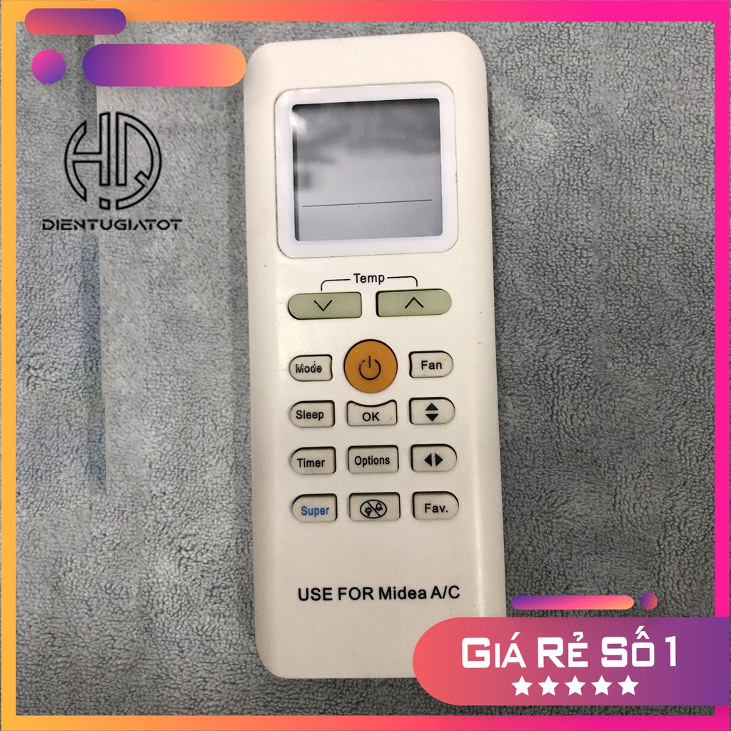 - BH 3 Tháng - Remote máy lạnh MIDEA RG70A/BGEF