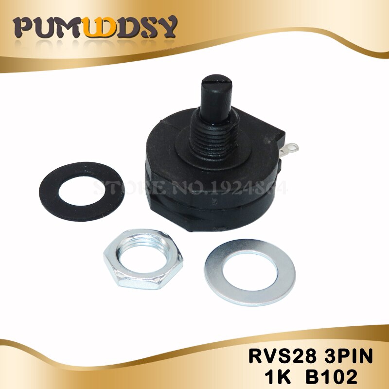 Set 5 Chiết Áp Máy Hàn RVS28P-B102 2W 1K RVS28 B102 3PIN