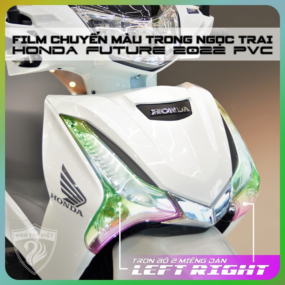 Decal demi xe FUTURE chuyển màu cao cấp chống trầy đèn định vị xe honda Future