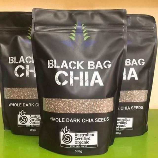 Gói 500g hạt chia đen úc