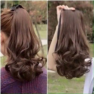 ĐUÔI TÓC GIẢ UỐN XOĂN (CHẤT LƯỢNG VÀNG)