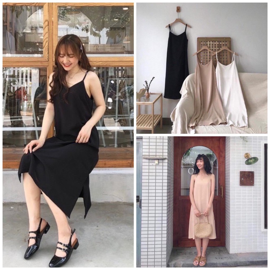 Đầm Maxi Đũi Trơn Dáng Suông Zinti HD01 | BigBuy360 - bigbuy360.vn