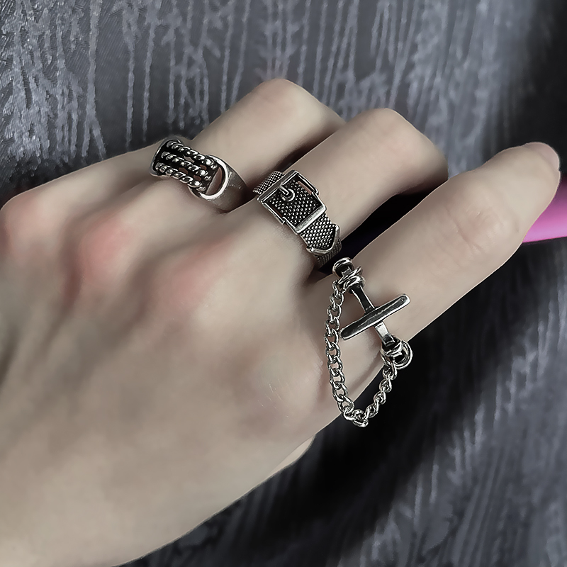 Nhẫn Hở Hình Thánh Giá Thời Trang Cho Nam Và Nữ