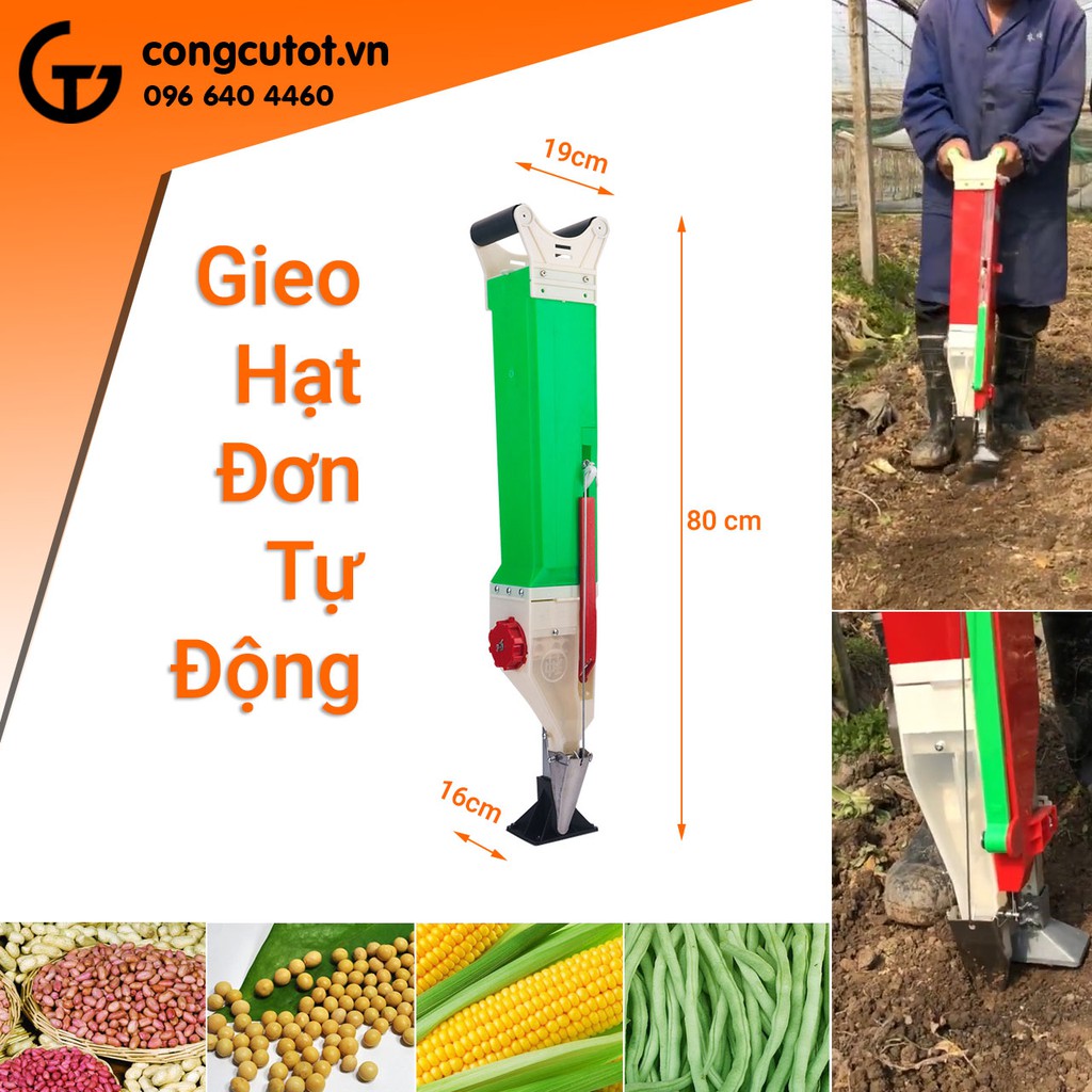 Dụng cụ gieo hạt đơn cầm tay tự động